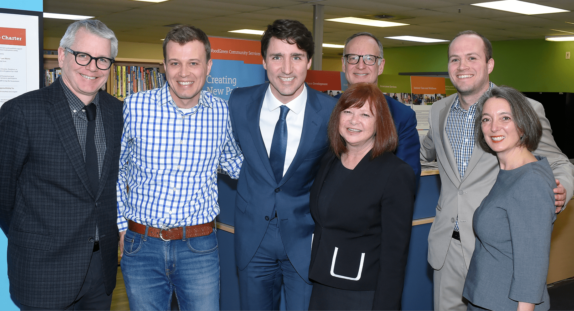 Trudeau and WoodGreen