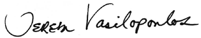 Teresa Vasilopoulos Signature