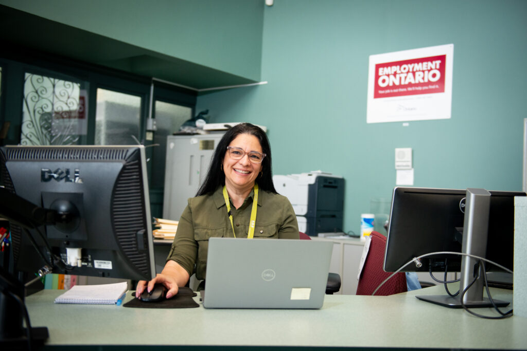 Staff member at employment centre